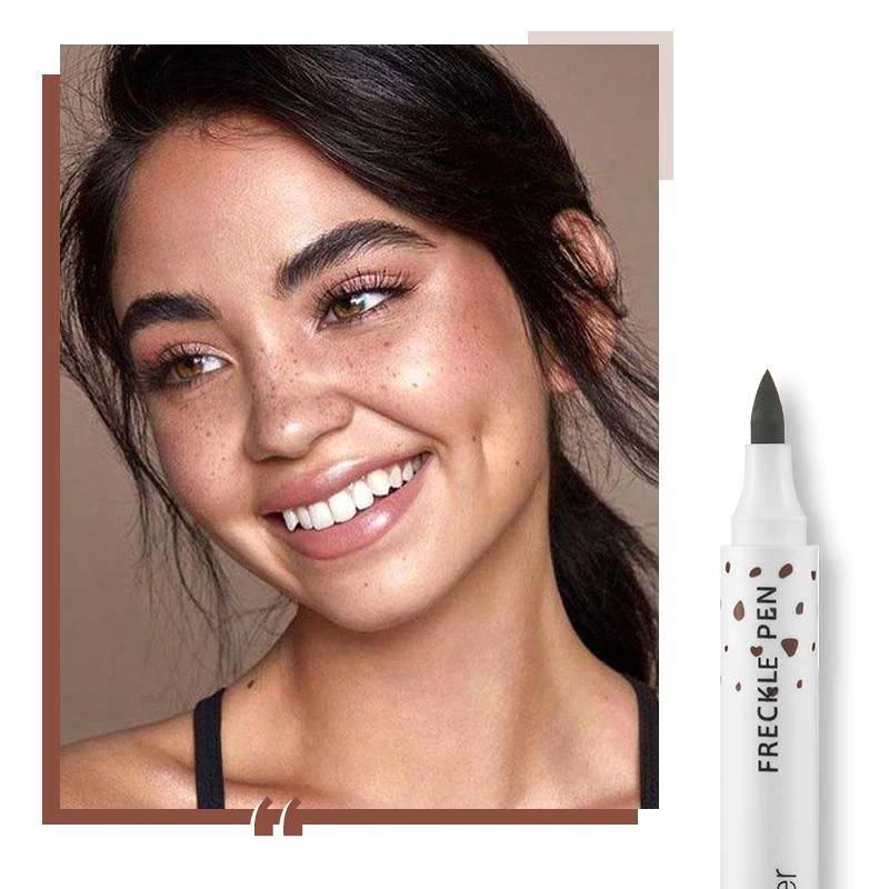 Duurzame-Sproetjespen Set van twee kleuren #1 Zachtbruin #2 Donkerbruin of een kleur -Natuurlijke Uitstraling-Waterproof en Langhoudend-5 ml- Veilig en Gezond - Afbeelding 6