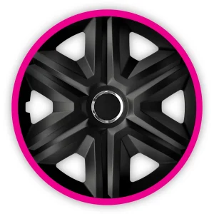 Wieldoppen FAST LUX roze 15 "4-delige montage zonder gereedschap