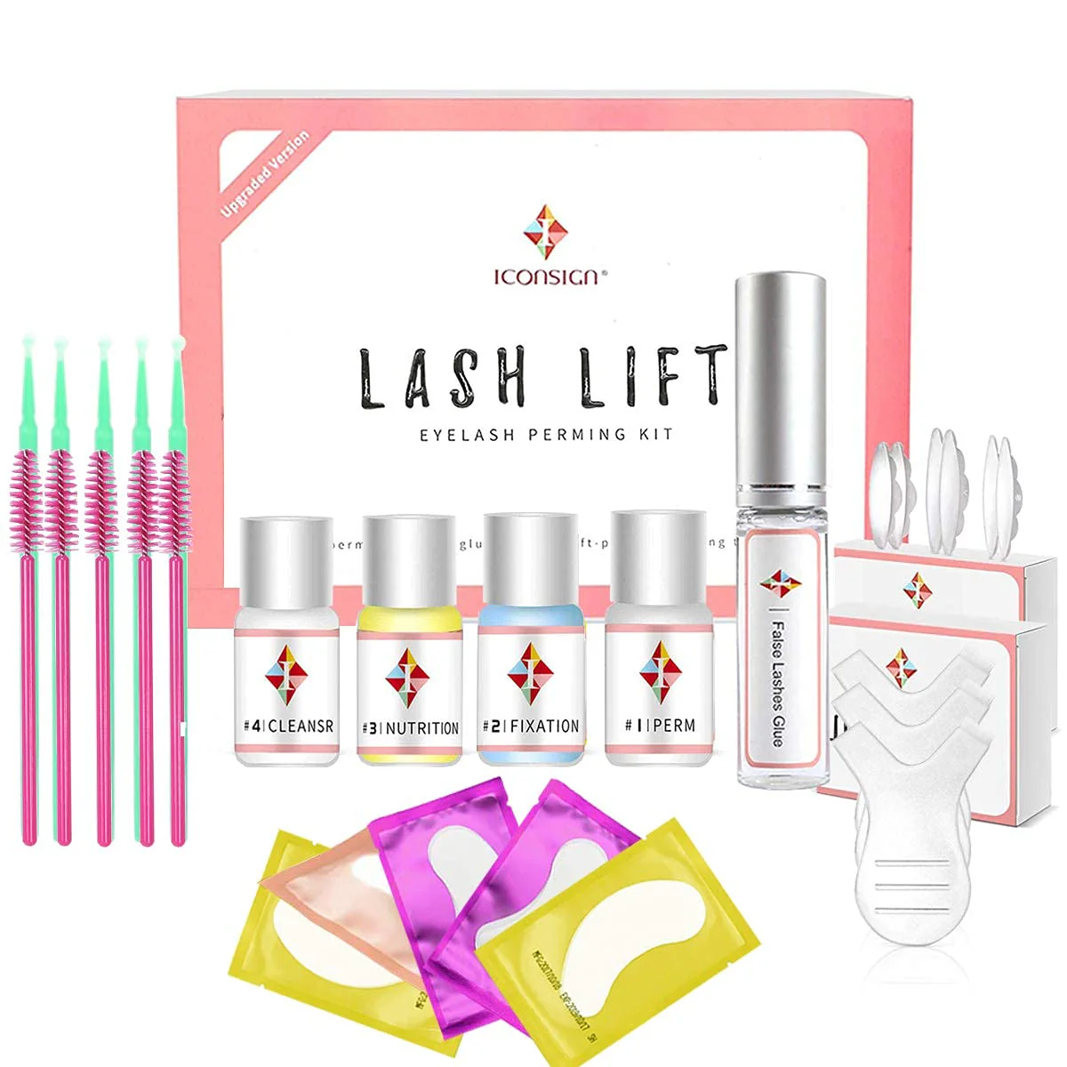 25 delige - Professionele Wimper lift Set - Uitgebreid Lash Lift Kit - Premium Eyelash Kit - Wimper Perm - Wimper Curling - Semi Permanente Lash Curler - Afbeelding 2