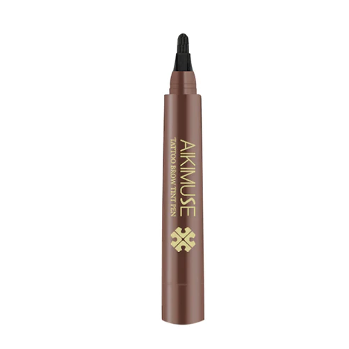 AIKIMUSE - Waterdicht Microblading Wenkbrauwpotlood - Tattoo Brow Pen - Natuurlijke Look - 24 Uur Langhoudend - Afbeelding 2